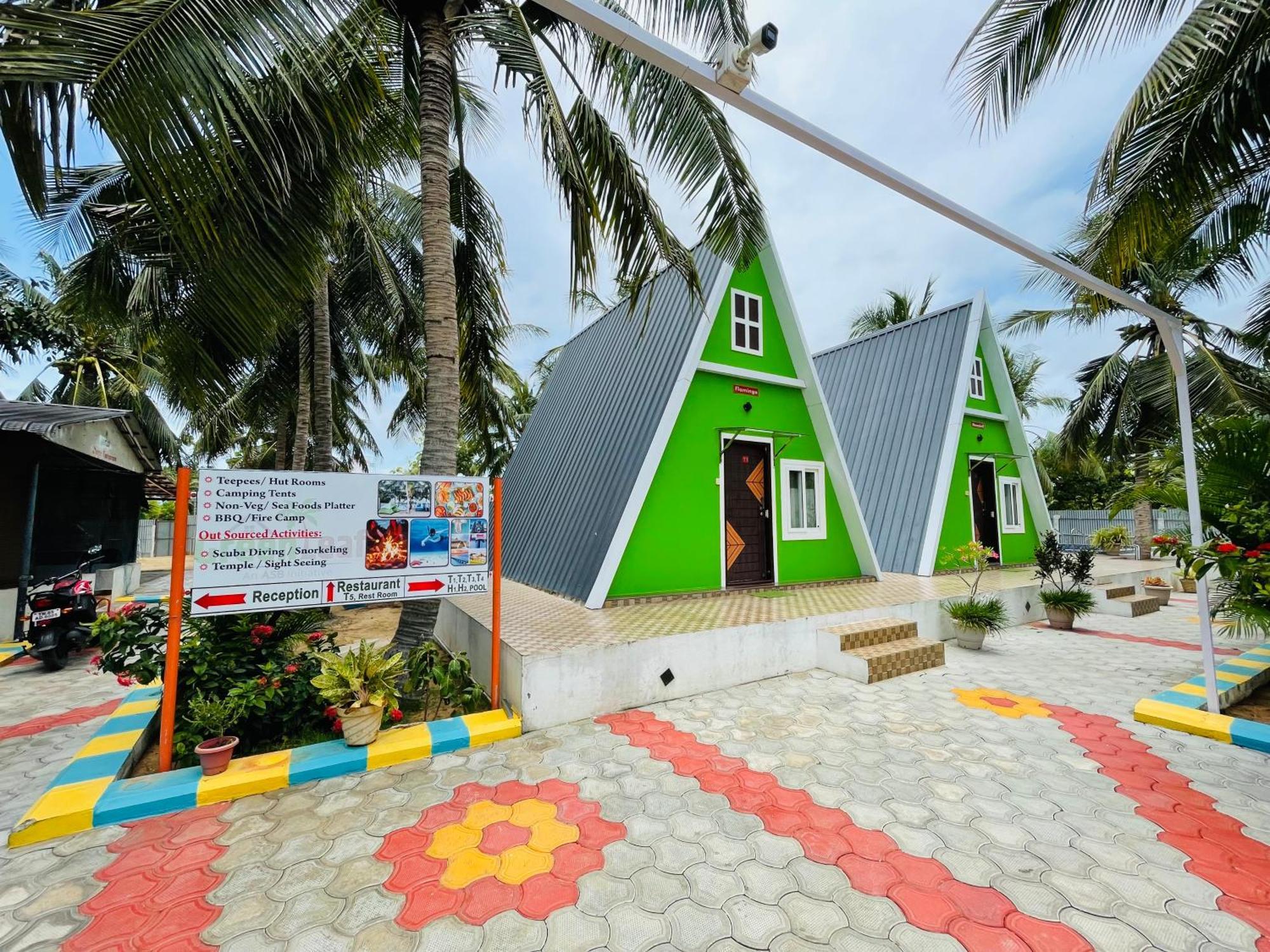 Greenleaf Resorts And Restaurant Rāmeswaram 외부 사진